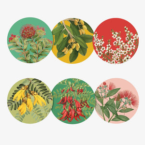 Coaster Set - Native Botanicals of NZ