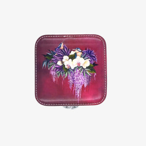 Kingfisher & Orchid Portable Jewellery Box