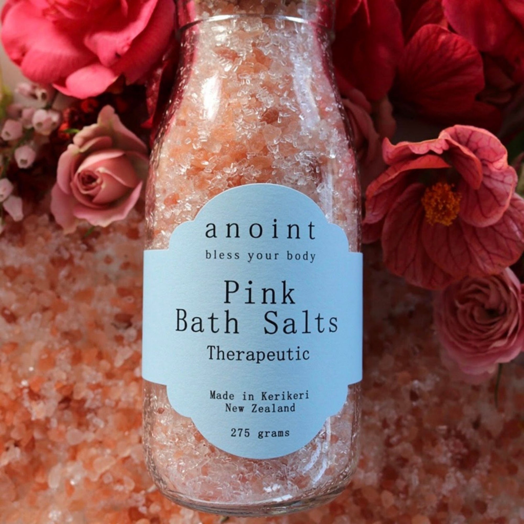 Pink Bath Salts - Bottle