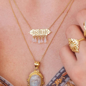 Desert Jewels Necklace - Gold