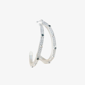 Sahara Hoops - Silver