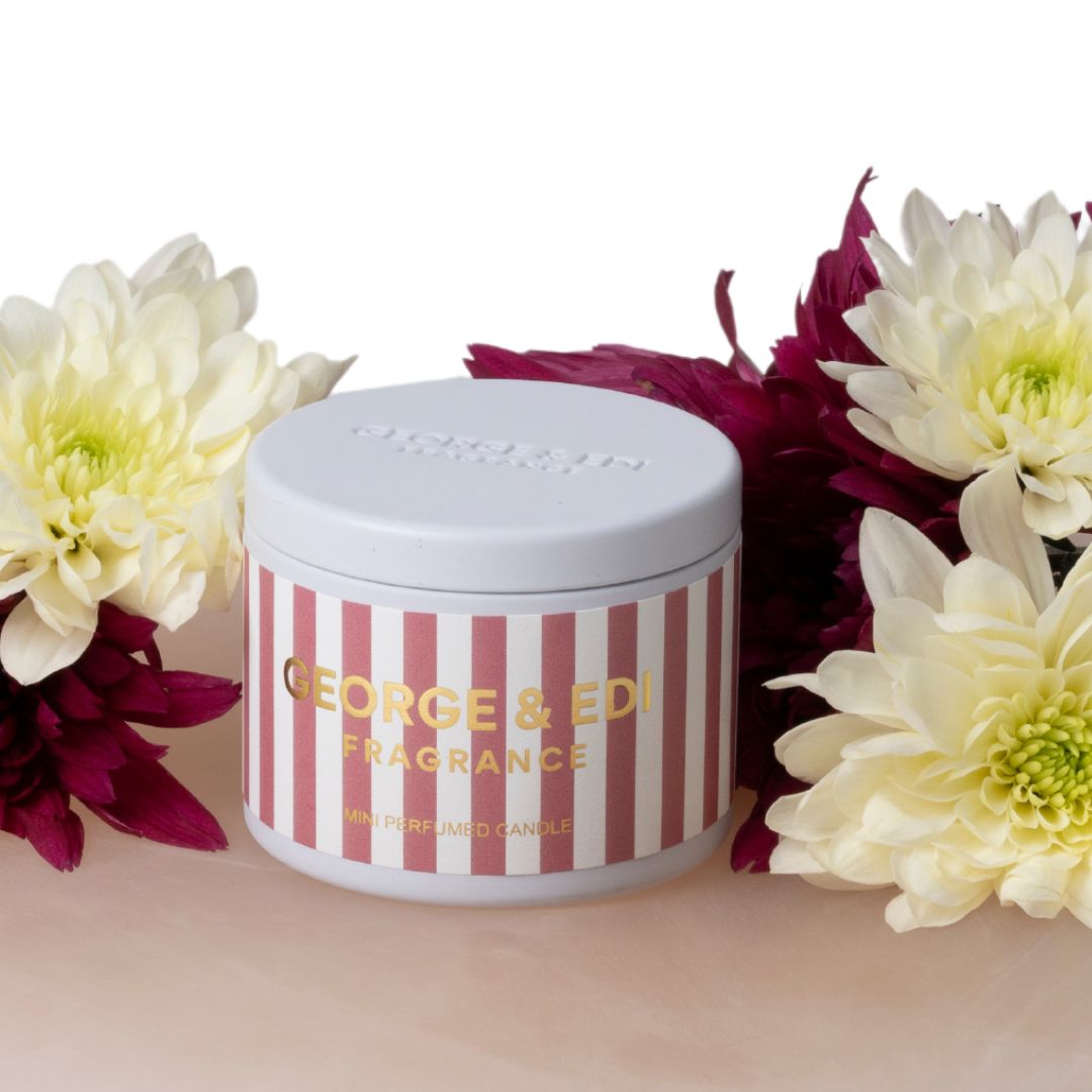 Mini Candle in a Tin - Peony