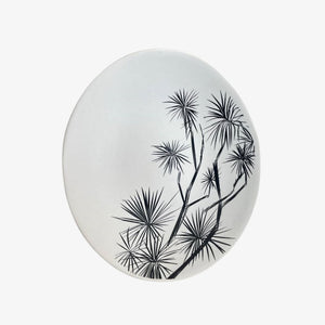 Ti Kouka Bowl 10cm, Black on White