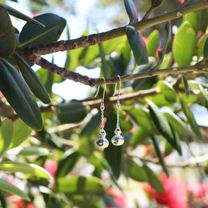 Poi Earrings Silver