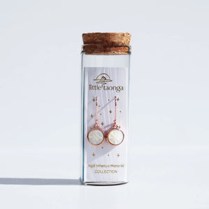 Matariki Whetu Earrings Rose Gold