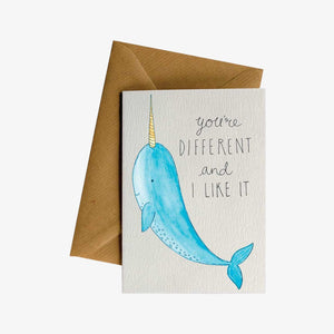 Different & I Like It Greeting Card