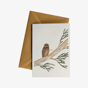 Ruru Tōtara Greeting Card