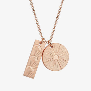 Kina & Moana Necklace Rose Gold