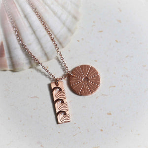 Kina & Moana Necklace Rose Gold