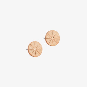 Kina & Moana Studs Rose Gold