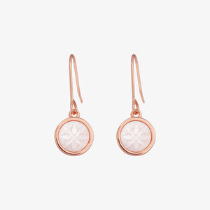 Matariki Whetu Earrings Rose Gold