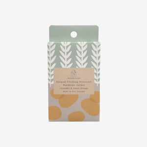 Wardrobe Sachet - Lavender and Sweet Orange - Contemporary