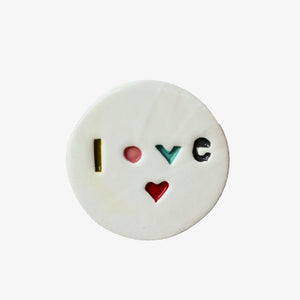 Round Tile - Love