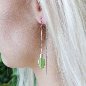 Airborne Earrings, Pounamu - NVK