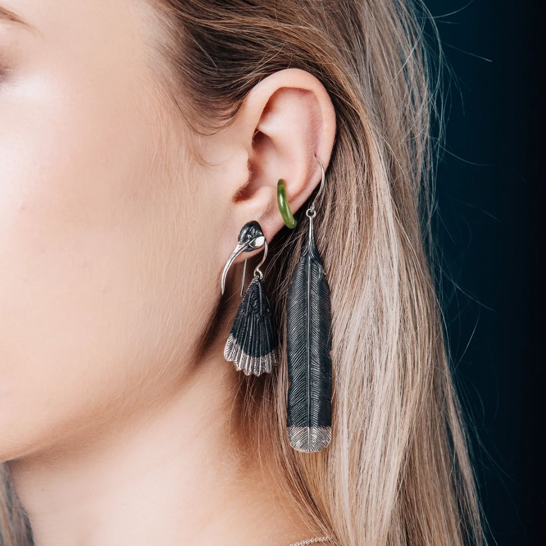 Huia Fan Earrings