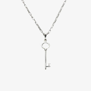 KEY CHARM- Sterling Silver