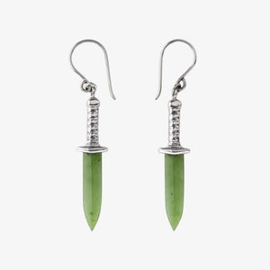 Pounamu Baby Dagger Earrings