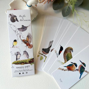 Bookmarks, Pack of 8, NZ Birds