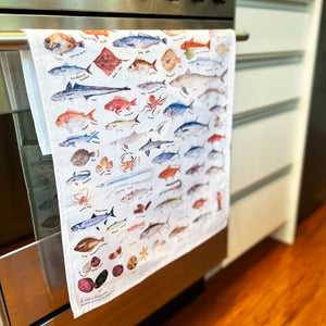 Tea Towel - Fish