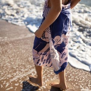 Beach Sarong - 'My Mind' - Studio Soph