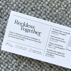 Reckless Together Game