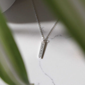 Te Reo Mana Wahine Necklace Silver